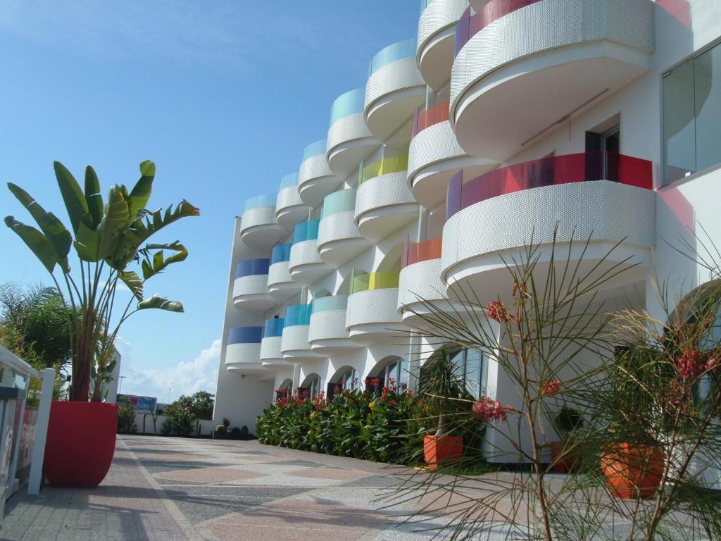 פורטו צ'זראו Hotel Zodiaco מראה חיצוני תמונה